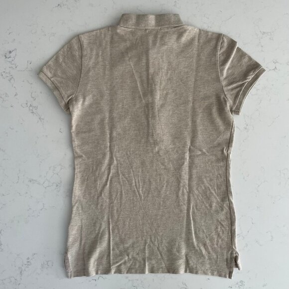 Polo by Ralph Lauren Women's Beige Polo Shirt - Picture 5 of 11